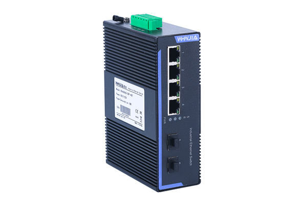 千兆2光4电口工业交换机